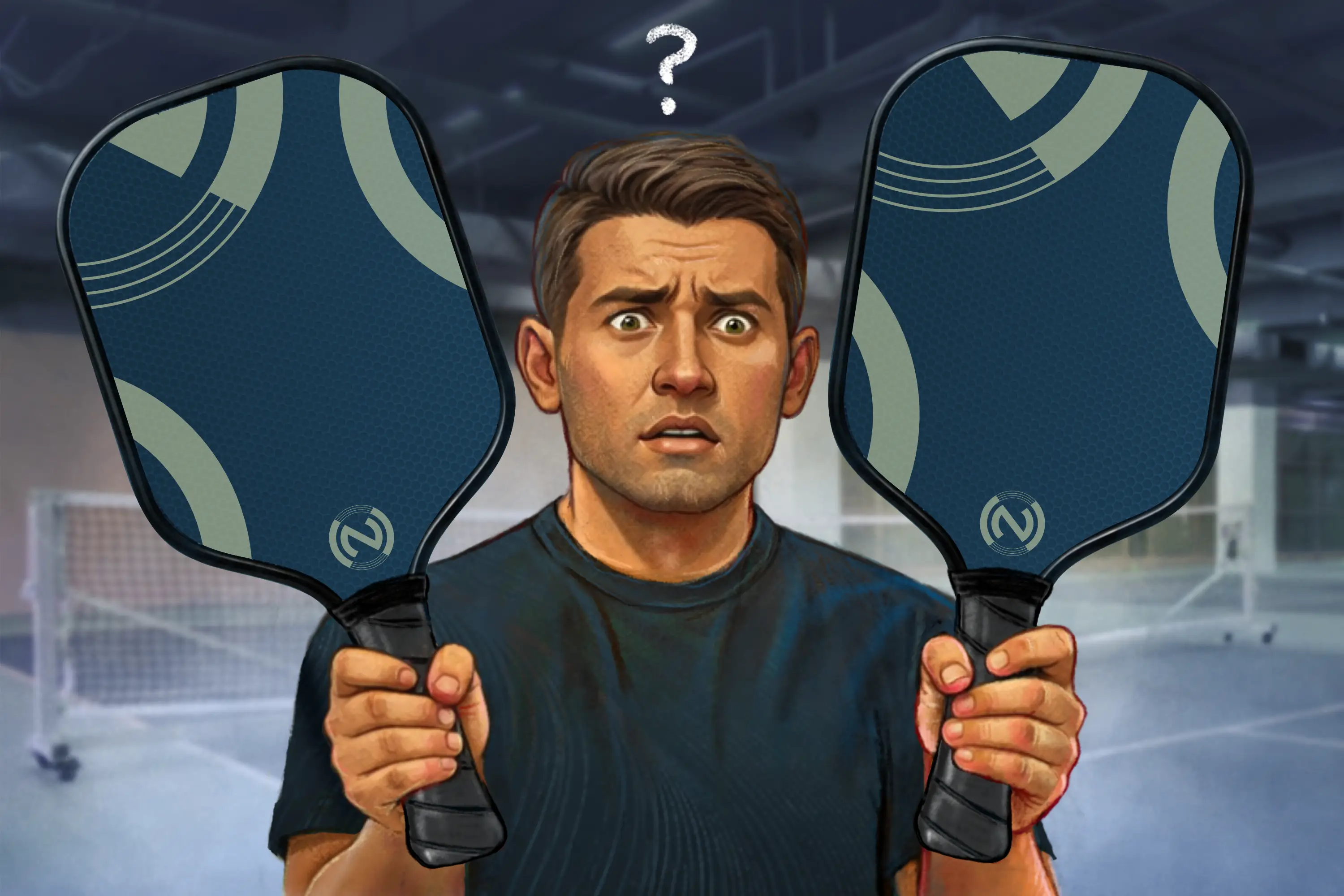 Illustration of two identical products, one genuine and one counterfeit